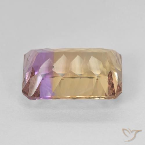 Ametrine Gemstone in 14 x 10 mm (calibrated) Size for Sale, Ametrine Stone in Bi-color Color