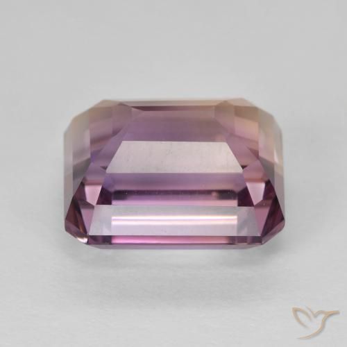 Ametrine Gemstone in 12.7 x 10.6 mm Size for Sale, Ametrine Stone in Bi-color Color