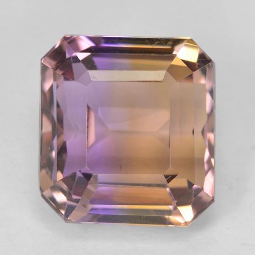 9,9 x 9,3mm Ametrine bicolore Taglio ottagonale dal Brasile, peso di 4,99 ct, pietra preziosa naturale non trattati in purezza VVS-VS, Ametrine 1pz - il colore è Bi-Colore, durezza Mohs di 7 adatto per gioielli da indossare ogni giorno, Photo A