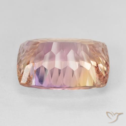 Ametrine Gemstone in 16.8 x 13 mm Size for Sale, Ametrine Stone in Bi-color Color