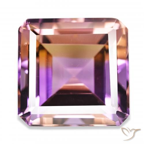 33.16ct Bi-color Ametrine, Emerald Cut, IF