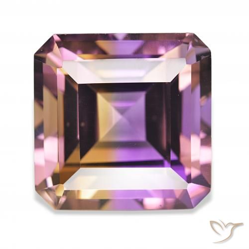 23.16ct Bi-color Ametrine, Emerald Cut, IF