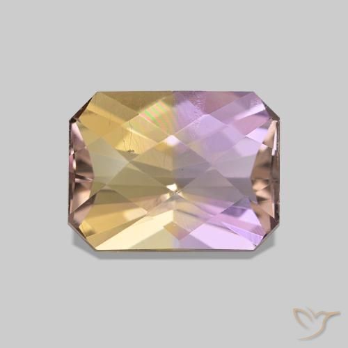 1.64ct Bi-color Ametrine, Emerald Cut, VS