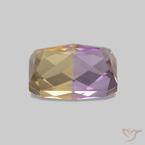 Ametrine Gemstone in 8 x 6 mm (calibrated) Size for Sale, Ametrine Stone in Bi-color Color