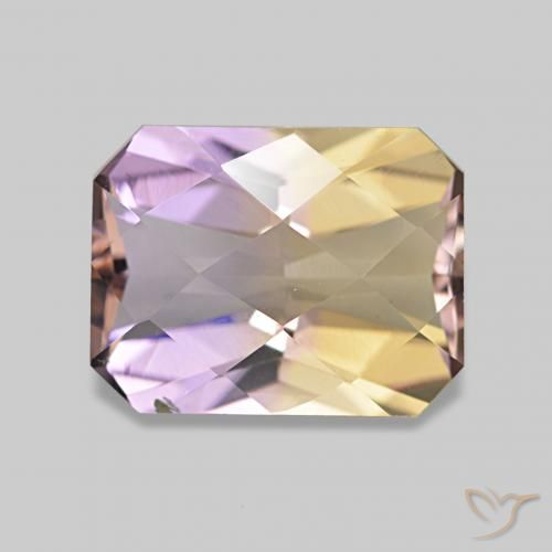 2.14ct Bi-color Ametrine, Emerald Cut, VS