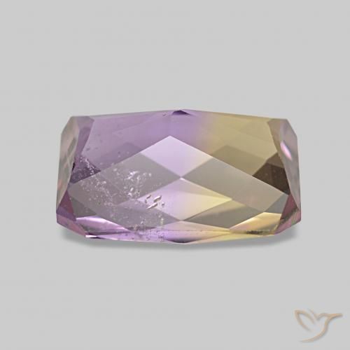 Ametrine Gemstone in 9 x 7 mm (calibrated) Size for Sale, Ametrine Stone in Bi-color Color