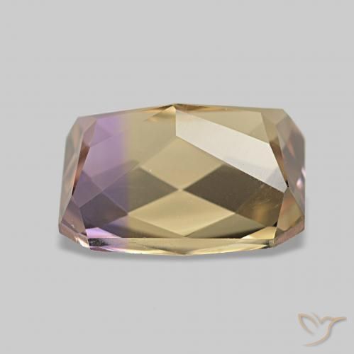 Ametrine Gemstone in 9 x 7 mm (calibrated) Size for Sale, Ametrine Stone in Bi-color Color