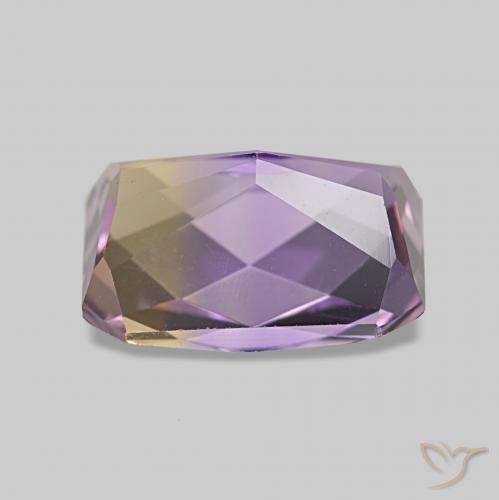 Ametrine Gemstone in 9 x 7 mm (calibrated) Size for Sale, Ametrine Stone in Bi-color Color
