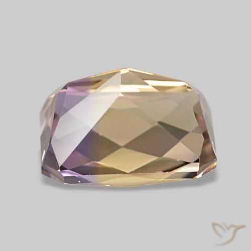Ametrine Gemstone in 9 x 7 mm (calibrated) Size for Sale, Ametrine Stone in Bi-color Color