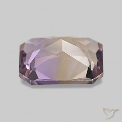 Ametrine Gemstone in 9 x 7 mm (calibrated) Size for Sale, Ametrine Stone in Bi-color Color