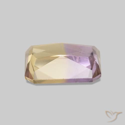 Ametrine Gemstone in 9 x 7 mm (calibrated) Size for Sale, Ametrine Stone in Bi-color Color