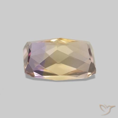 Ametrine Gemstone in 8 x 6 mm (calibrated) Size for Sale, Ametrine Stone in Bi-color Color