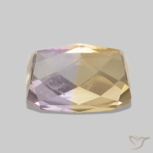 Ametrine Gemstone in 10 x 8 mm (calibrated) Size for Sale, Ametrine Stone in Bi-color Color