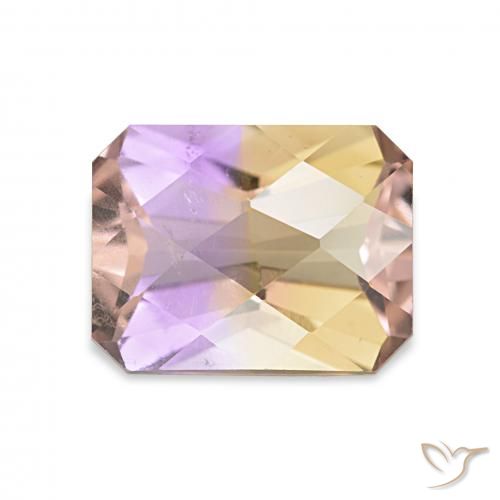 2.06ct Bi-color Ametrine, Emerald Cut, VS