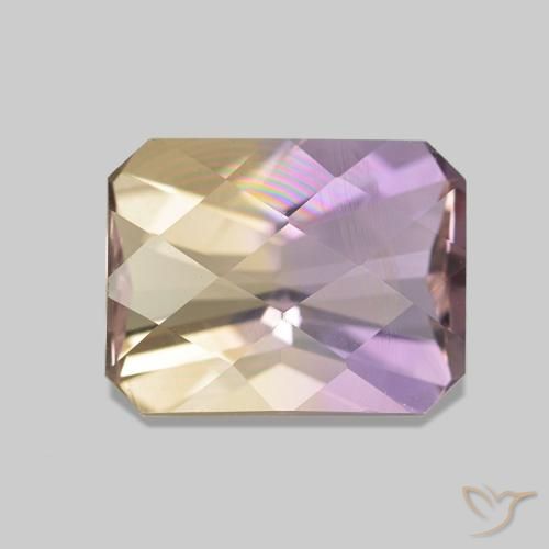 2.26ct Bi-color Ametrine, Emerald Cut, VS