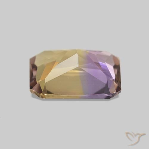 Ametrine Gemstone in 9 x 7 mm (calibrated) Size for Sale, Ametrine Stone in Bi-color Color