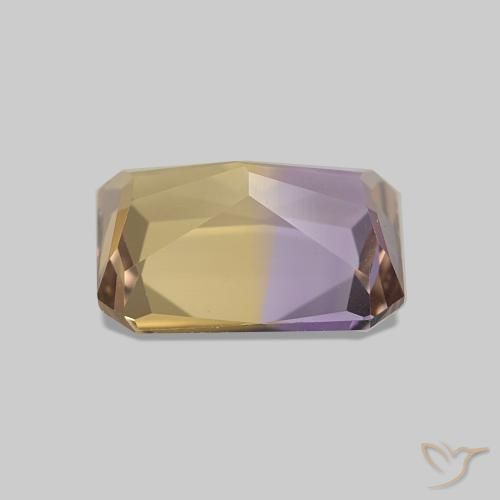 Ametrine Gemstone in 9 x 7 mm (calibrated) Size for Sale, Ametrine Stone in Bi-color Color