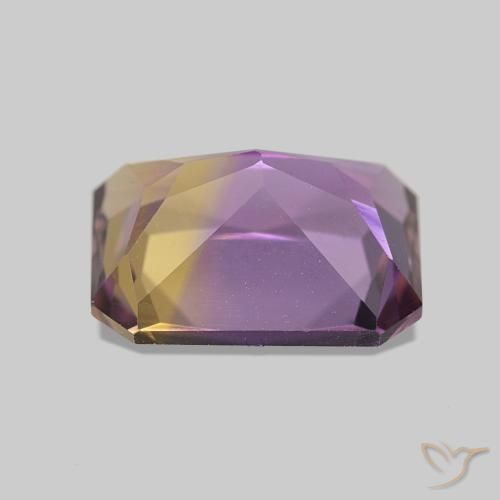 Ametrine Gemstone in 10 x 8 mm (calibrated) Size for Sale, Ametrine Stone in Bi-color Color