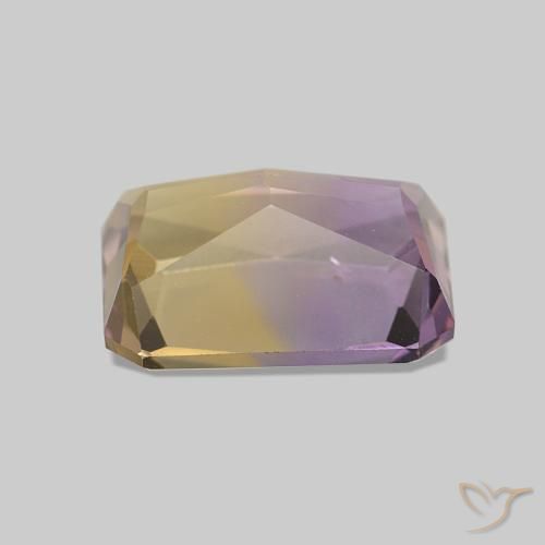 Ametrine Gemstone in 9 x 7 mm (calibrated) Size for Sale, Ametrine Stone in Bi-color Color