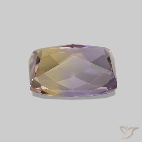 Ametrine Gemstone in 9 x 7 mm (calibrated) Size for Sale, Ametrine Stone in Bi-color Color