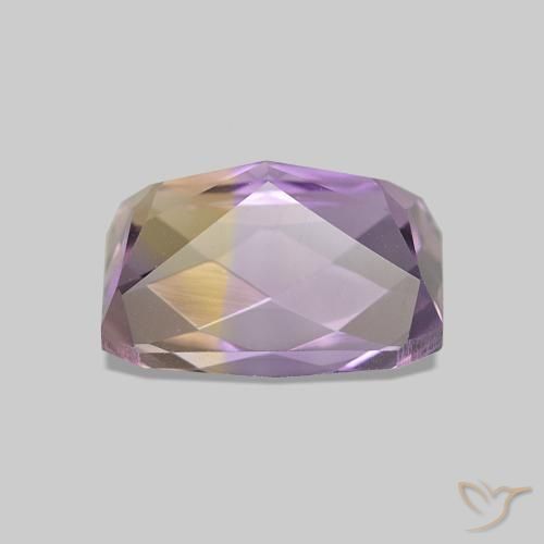 Ametrine Gemstone in 9 x 7 mm (calibrated) Size for Sale, Ametrine Stone in Bi-color Color