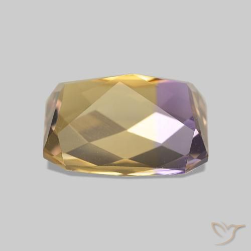 Ametrine Gemstone in 10 x 8 mm (calibrated) Size for Sale, Ametrine Stone in Bi-color Color