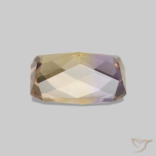 Ametrine Gemstone in 9 x 7 mm (calibrated) Size for Sale, Ametrine Stone in Bi-color Color