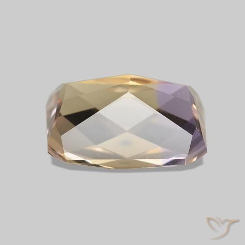 Ametrine Gemstone in 9 x 7 mm (calibrated) Size for Sale, Ametrine Stone in Bi-color Color