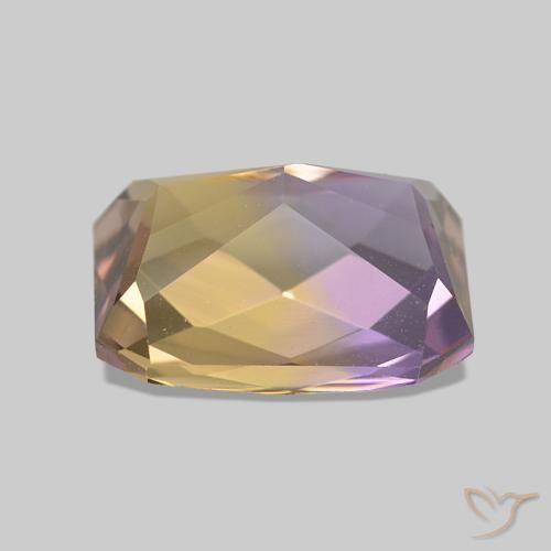 Ametrine Gemstone in 10 x 8 mm (calibrated) Size for Sale, Ametrine Stone in Bi-color Color