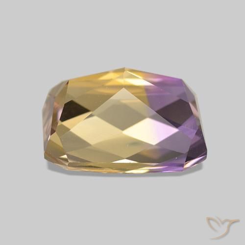 Ametrine Gemstone in 10 x 8 mm (calibrated) Size for Sale, Ametrine Stone in Bi-color Color