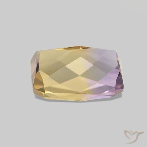 Ametrine Gemstone in 9 x 7 mm (calibrated) Size for Sale, Ametrine Stone in Bi-color Color