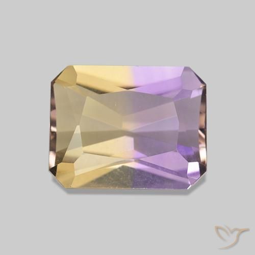 2.09ct Bi-color Ametrine, Emerald Cut, VVS