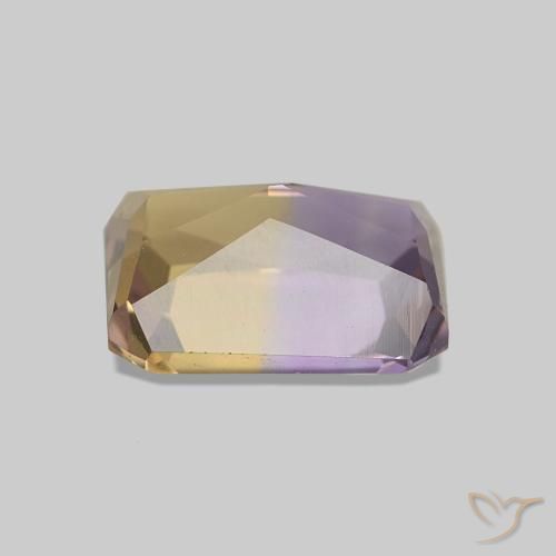 Ametrine Gemstone in 9 x 7 mm (calibrated) Size for Sale, Ametrine Stone in Bi-color Color