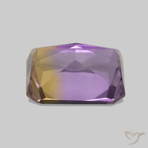 Ametrine Gemstone in 10 x 8 mm (calibrated) Size for Sale, Ametrine Stone in Bi-color Color