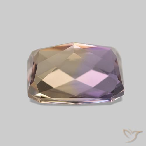 Ametrine Gemstone in 10 x 8 mm (calibrated) Size for Sale, Ametrine Stone in Bi-color Color