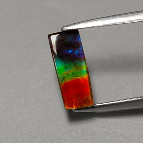 Ammolite Gemstone in 10.1 x 4.1 mm Size for Sale, Ammolite Stone in Multicolor Color