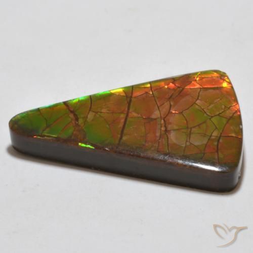 Ammolite Gemstone in 28.5 x 19.1 mm Size for Sale, Ammolite Stone in Multicolor Color
