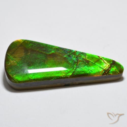 Ammolite Gemstone in 29.6 x 14.9 mm Size for Sale, Ammolite Stone in Multicolor Color