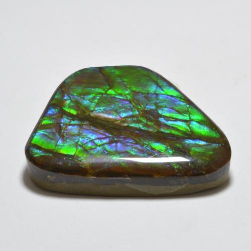 Ammolite Gemstone in 23.2 x 19.1 mm Size for Sale, Ammolite Stone in Multicolor Color