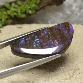 Ammolite Gemstone in 26.9 x 12.8 mm Size for Sale, Ammolite Stone in Multicolor Color