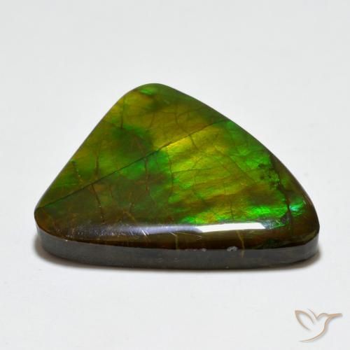 Ammolite Gemstone in 25.9 x 21.1 mm Size for Sale, Ammolite Stone in Multicolor Color
