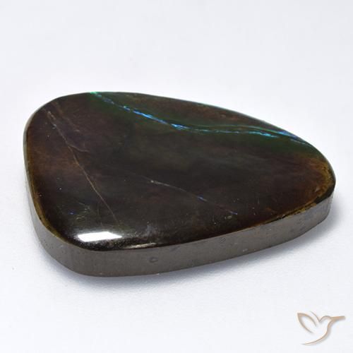 Ammolite Gemstone in 27.6 x 21.2 mm Size for Sale, Ammolite Stone in Multicolor Color