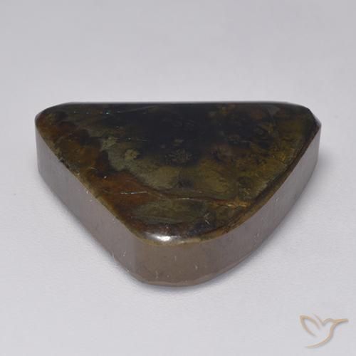 Ammolite Gemstone in 20.6 x 18.8 mm Size for Sale, Ammolite Stone in Multicolor Color