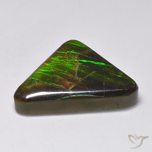 Ammolite Gemstone in 23 x 17.4 mm Size for Sale, Ammolite Stone in Multicolor Color