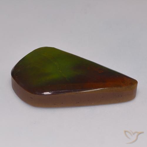Ammolite Gemstone in 27 x 20 mm (calibrated) Size for Sale, Ammolite Stone in Multicolor Color