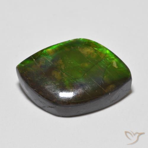 Ammolite Gemstone in 20.4 x 14.3 mm Size for Sale, Ammolite Stone in Multicolor Color
