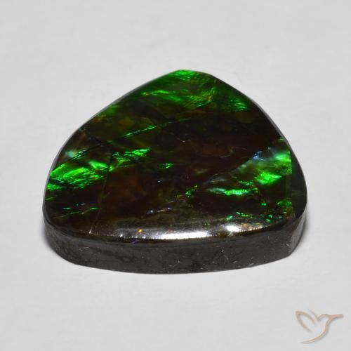 Ammolite Gemstone in 18.5 x 16.8 mm Size for Sale, Ammolite Stone in Multicolor Color