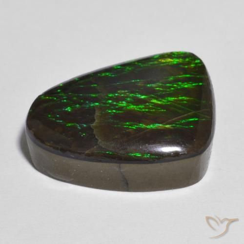 Ammolite Gemstone in 18 x 13 mm (calibrated) Size for Sale, Ammolite Stone in Multicolor Color