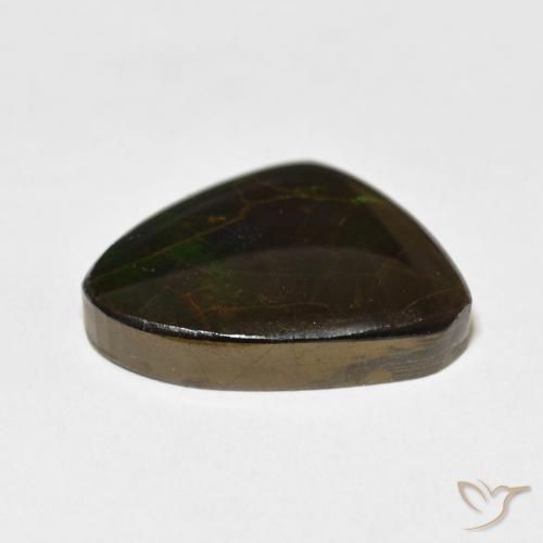 Ammolite Gemstone in 20 x 15 mm (calibrated) Size for Sale, Ammolite Stone in Multicolor Color