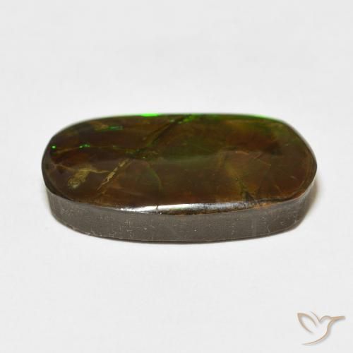 Ammolite Gemstone in 23.7 x 13.9 mm Size for Sale, Ammolite Stone in Multicolor Color